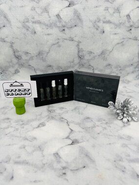 Mind Games Woody Olfactive Extrait Mini Set-Luxury Collection5x2ml-5pc-BOXED-NEW